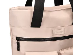 Sac a dos antartik flip bag rembourre pour ordinateur 400x120x390mm coloris beige clair