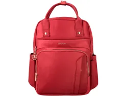 Sac a dos antartik nova 4 compartiments 23l 410x180x320 mm coloris vin rouge