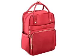 Sac a dos antartik nova 4 compartiments 23l 410x180x320 mm coloris vin rouge