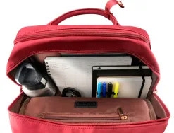 Sac a dos antartik nova 4 compartiments 23l 410x180x320 mm coloris vin rouge