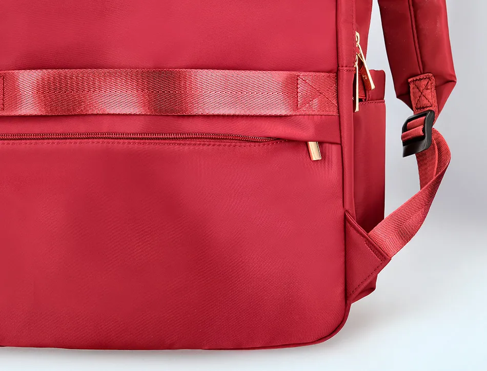 Sac a dos antartik nova 4 compartiments 23l 410x180x320 mm coloris vin rouge