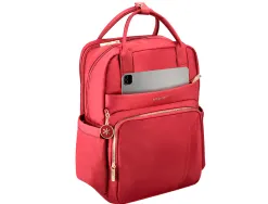 Sac a dos antartik nova 4 compartiments 23l 410x180x320 mm coloris vin rouge
