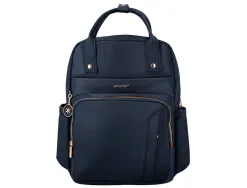 Sac a dos antartik nova 4 compartiments 23l 410x180x320 mm coloris bleu marine