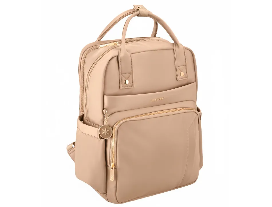 Sac a dos antartik nova 4 compartiments 23l 410x180x320 mm coloris beige