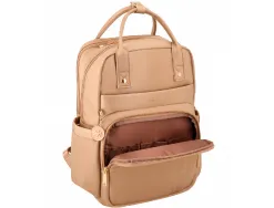 Sac a dos antartik nova 4 compartiments 23l 410x180x320 mm coloris beige