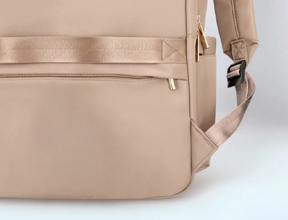 Sac a dos antartik nova 4 compartiments 23l 410x180x320 mm coloris beige