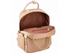 Sac a dos antartik nova 4 compartiments 23l 410x180x320 mm coloris beige