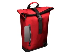 Sac a dos antartik roll up waterproof 480x130x280mm coloris rouge grenat