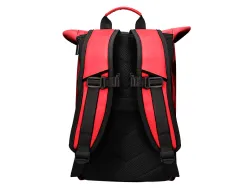Sac a dos antartik roll up waterproof 480x130x280mm coloris rouge grenat