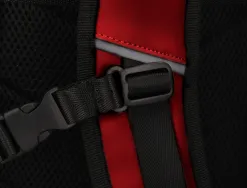 Sac a dos antartik roll up waterproof 480x130x280mm coloris rouge grenat