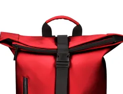 Sac a dos antartik roll up waterproof 480x130x280mm coloris rouge grenat