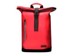 Sac a dos antartik roll up waterproof 480x130x280mm coloris rouge grenat