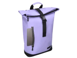 Sac a dos antartik roll up waterproof 480x130x280mm coloris lavande