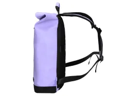 Sac a dos antartik roll up waterproof 480x130x280mm coloris lavande