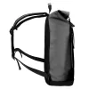 Sac a dos antartik roll up waterproof 480x130x280mm coloris gris fonce