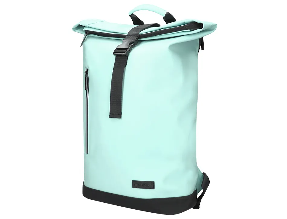 Sac a dos antartik roll up waterproof 480x130x280mm coloris turquoise