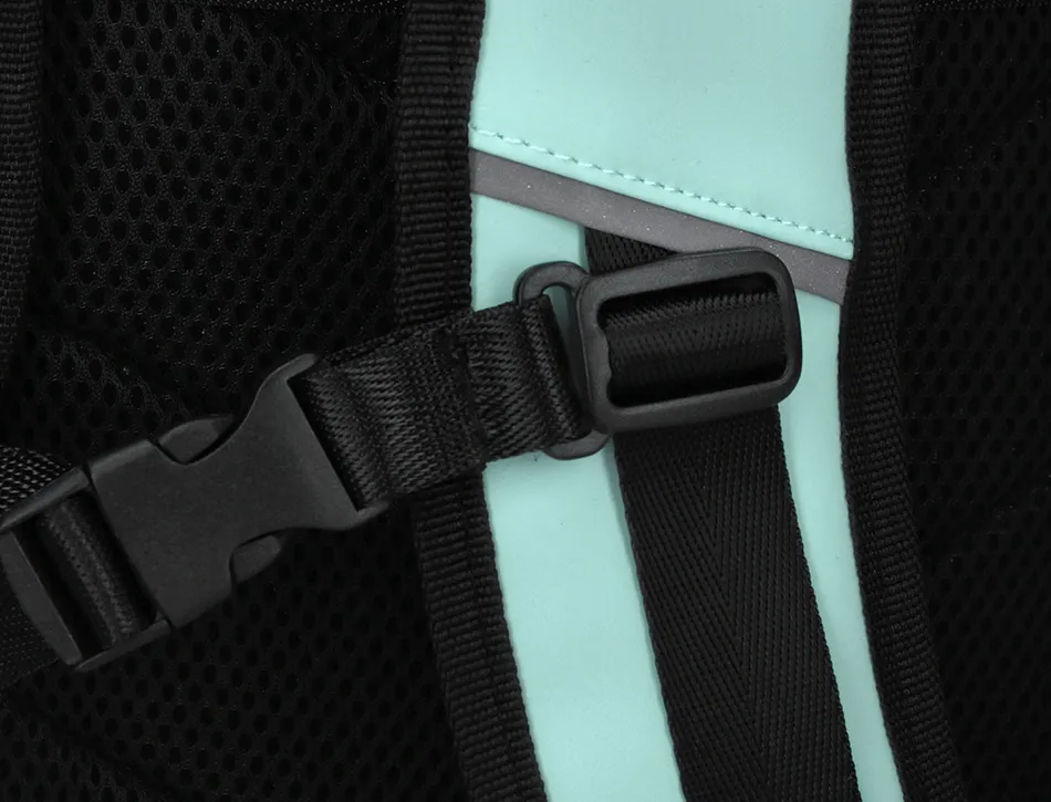 Sac a dos antartik roll up waterproof 480x130x280mm coloris turquoise