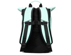 Sac a dos antartik roll up waterproof 480x130x280mm coloris turquoise
