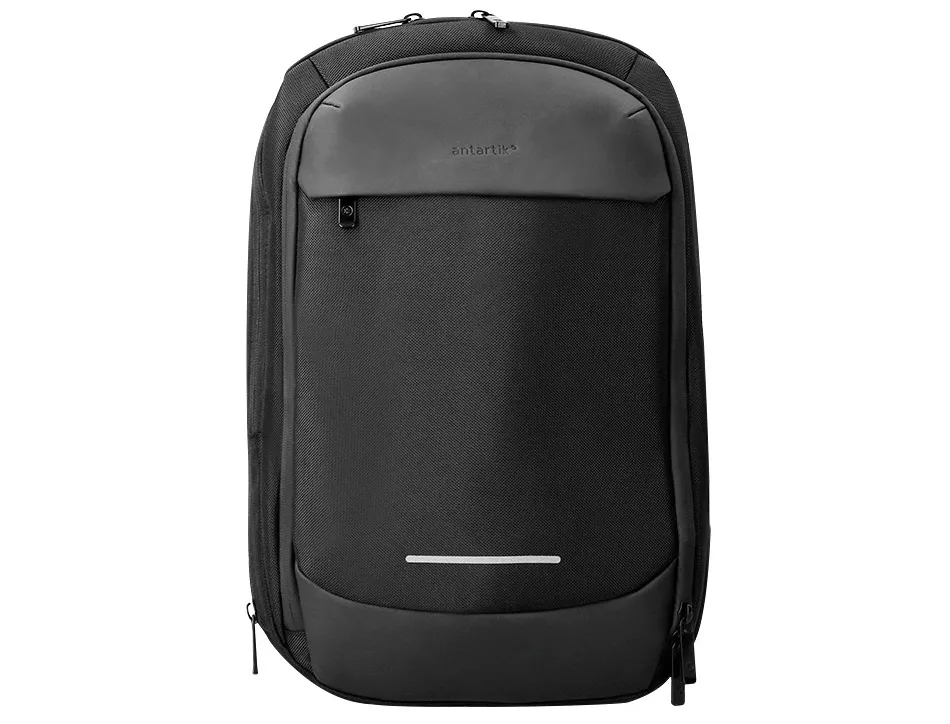Sac a dos antartik slim 3 compartiments 23l 450x150x330 mm coloris noir