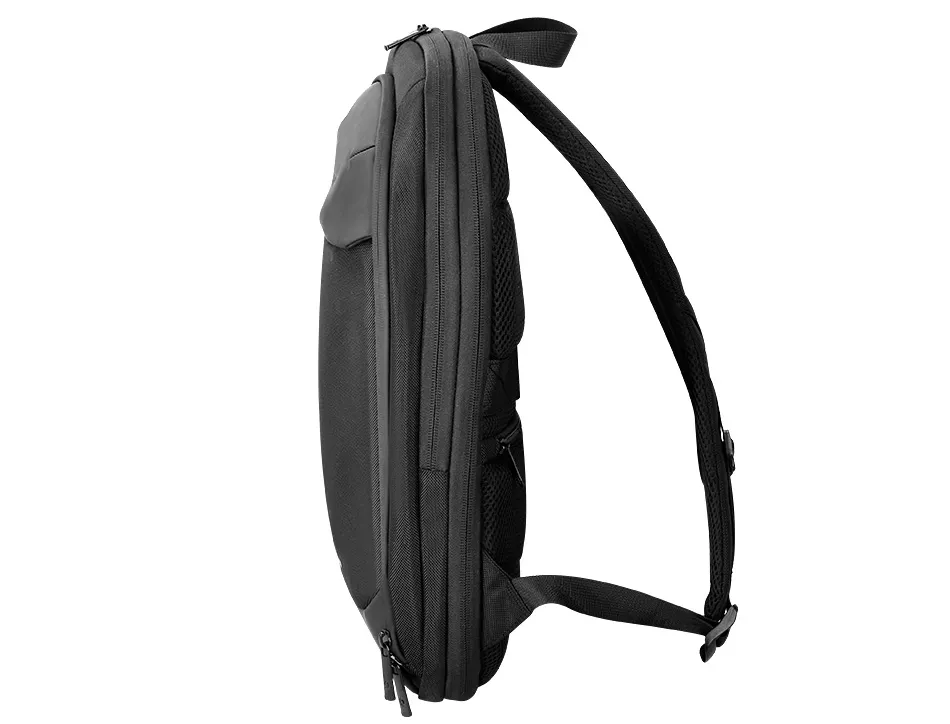 Sac a dos antartik slim 3 compartiments 23l 450x150x330 mm coloris noir