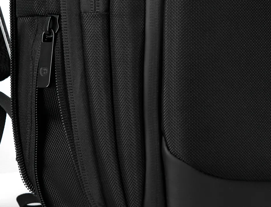 Sac a dos antartik slim 3 compartiments 23l 450x150x330 mm coloris noir