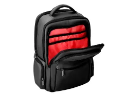 Sac a dos antartik volt 5 compartiments 23l 450x180x330 mm coloris noir interieur rouge
