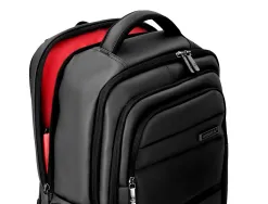 Sac a dos antartik volt 5 compartiments 23l 450x180x330 mm coloris noir interieur rouge