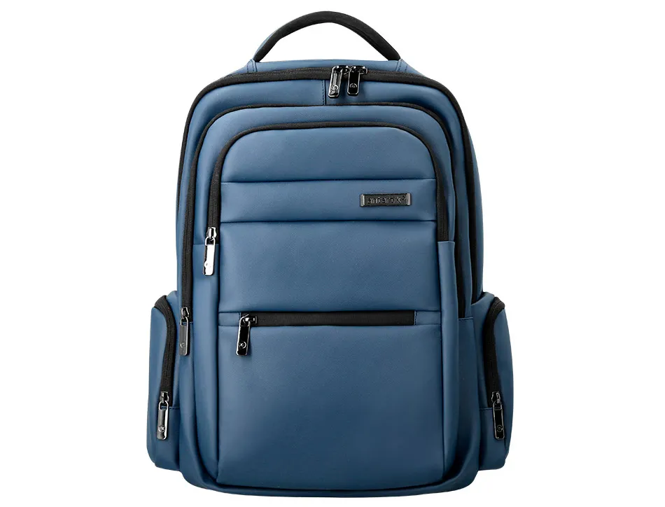 Sac a dos antartik volt 5 compartiments 23l 450x180x330 mm coloris bleu marine interieur turquoise
