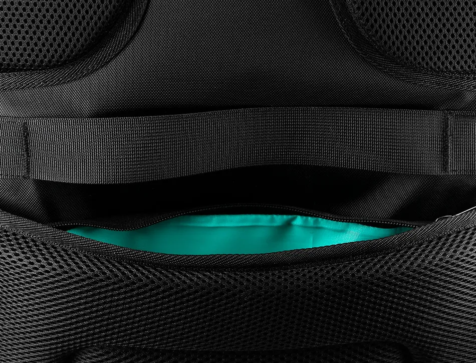 Sac a dos antartik volt 5 compartiments 23l 450x180x330 mm coloris bleu marine interieur turquoise