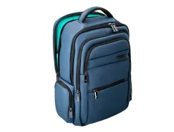 Sac a dos antartik volt 5 compartiments 23l 450x180x330 mm coloris bleu marine interieur turquoise