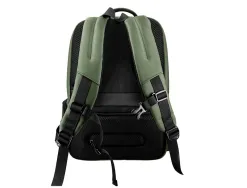Sac a dos antartik volt 5 compartiments 23l 450x180x330 mm coloris vert militaire interieur orange