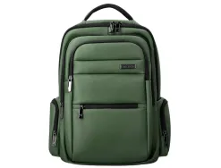 Sac a dos antartik volt 5 compartiments 23l 450x180x330 mm coloris vert militaire interieur orange