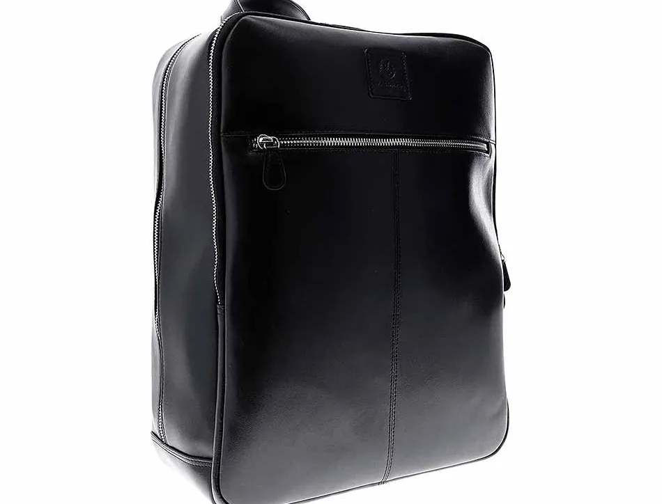 Sac a dos exacompta exactive ordinateur tablette cuir poche exterieure attache-cle passant dos 30x40x14cm