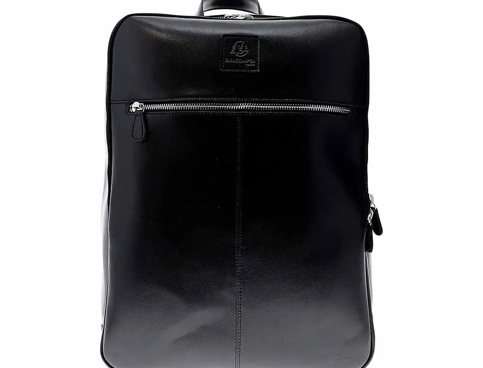 Sac a dos exacompta exactive ordinateur tablette cuir poche exterieure attache-cle passant dos 30x40x14cm