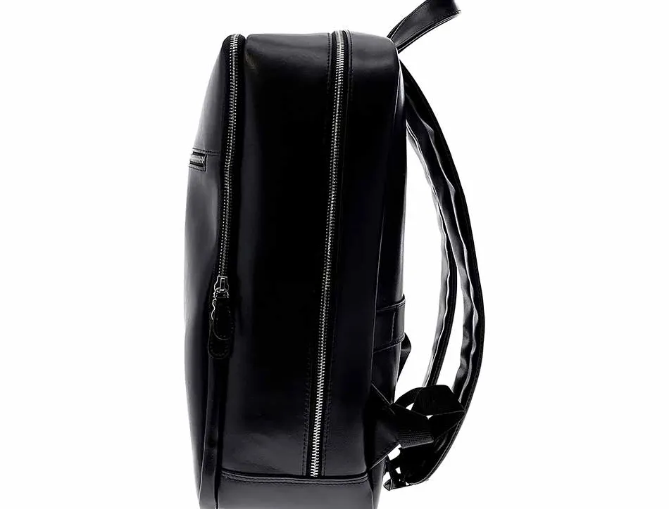 Sac a dos exacompta exactive ordinateur tablette cuir poche exterieure attache-cle passant dos 30x40x14cm