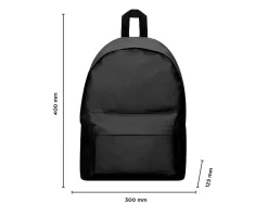 Sac a dos liderpapel 1 compartiment 40x12,5x30cm coloris noir