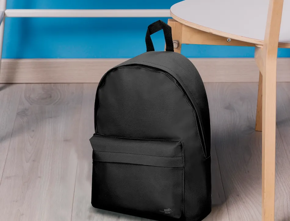 Sac a dos liderpapel 1 compartiment 40x12,5x30cm coloris noir