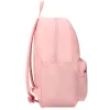 Sac a dos liderpapel 1 compartiment poche laterale 40x12,5x30cm coloris rose pastel