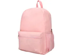 Sac a dos liderpapel 1 compartiment poche laterale 40x12,5x30cm coloris rose pastel