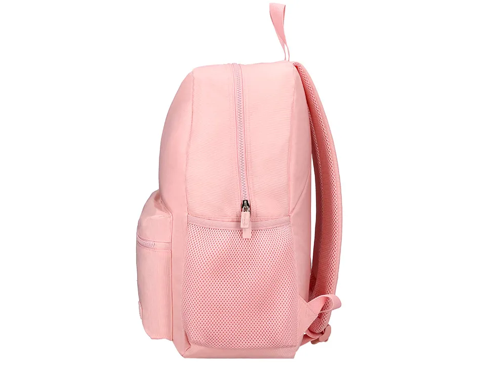 Sac a dos liderpapel 1 compartiment poche laterale 40x12,5x30cm coloris rose pastel