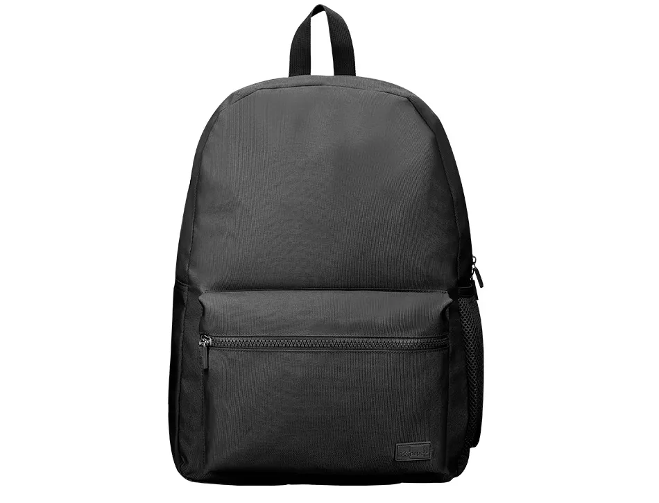 Sac a dos liderpapel 1 compartiment poche laterale 40x12,5x30cm coloris noir