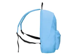 Sac a dos liderpapel 1 compartiment 40x12,5x30cm coloris bleu pastel