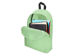 Sac a dos liderpapel 1 compartiment 40x12,5x30 cm coloris vert pastel