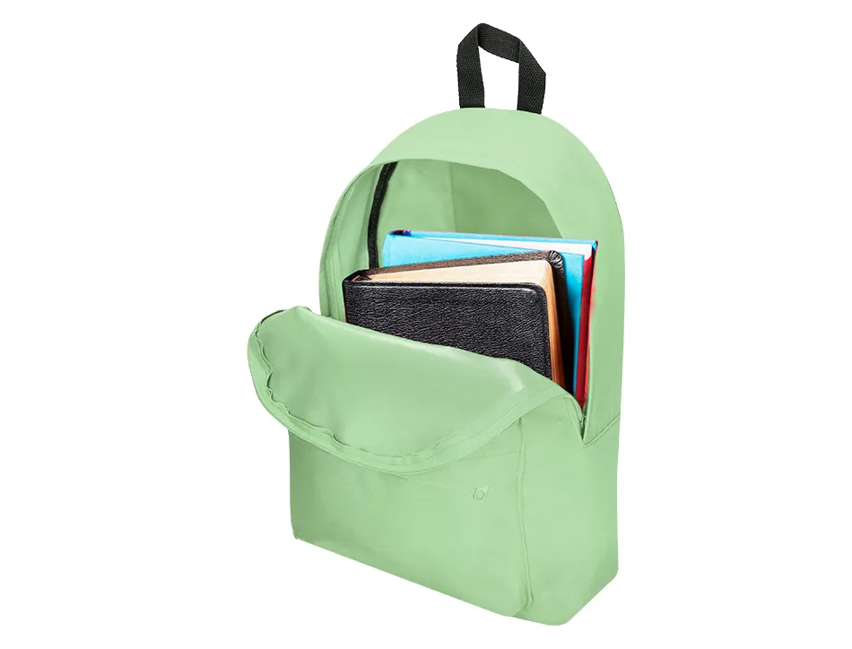 Sac a dos liderpapel 1 compartiment 40x12,5x30 cm coloris vert pastel