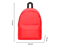 Sac a dos liderpapel 1 compartiment 40x12,5x30cm coloris rouge