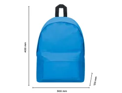 Sac a dos liderpapel 1 compartiment 40x12,5x30cm coloris bleu azur
