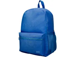 Sac a dos liderpapel 1 compartiment poche laterale 40x12,5x30cm coloris bleu ocean