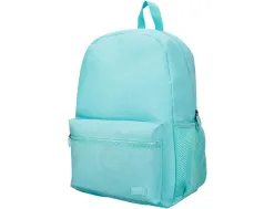 Sac a dos liderpapel 1 compartiment poche laterale 40x12,5x30cm coloris bleu celeste
