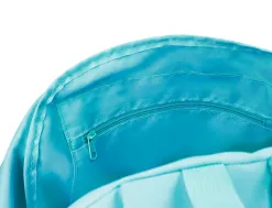 Sac a dos liderpapel 1 compartiment poche laterale 40x12,5x30cm coloris bleu celeste