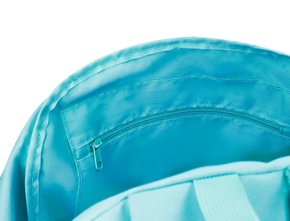 Sac a dos liderpapel 1 compartiment poche laterale 40x12,5x30cm coloris bleu celeste